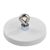 Gumowany magnes z uchem (oczkiem) 43 mm | null