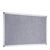 Tablica filcowa do przypinania z aluminiową ramą, 60 x 90 cm szary 