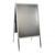 Potykacz A1 Outdoor SOLID-STOP skos, nachylenie | srebro | 25 mm