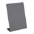 Tablice kredowe w kształcie L, czarne A6 - 105 x 148 mm  | pionowa 