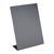 Tablice kredowe w kształcie L, czarne A5 - 148 x 210 mm  | pionowa 