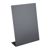 Tablice kredowe w kształcie L, czarne A4 - 210 x 297 mm  | pionowa 