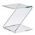 Podstawka w kształcie litery Z, akrylowa 100 x 100 mm
