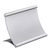 Aluminiowy uchwyt stołowy na menu null | 120 x 80 mm