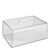 Pudełko akrylowe z pokrywą 240 x 175 x 100 mm | wpuszczana pokrywa