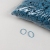 Gumki recepturki, kolor niebieski 20 mm | 1 mm