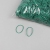 Gumki recepturki, kolor zielony 30 mm | 1 mm
