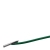 Gumki introligatorskie 160 mm z metalowymi zakuwkami, kolor zielony 160 mm | zielony