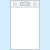 Woreczki strunowe z otworem typu euro, folia PE 50 µm | 80 x 120 mm 