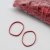 Gumki recepturki, kolor czerwony 50 mm | 5 mm