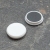 Magnes biurowy, okrągły 24 mm | biały