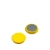 Magnes biurowy, okrągły 24 mm | żółty